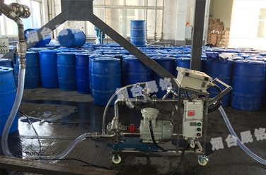 鹽酸灌裝（zhuāng）案例：江蘇溴素係列自動計量分裝