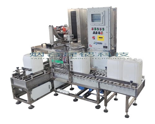 深圳稱重液體（tǐ）灌裝機一（yī）體機